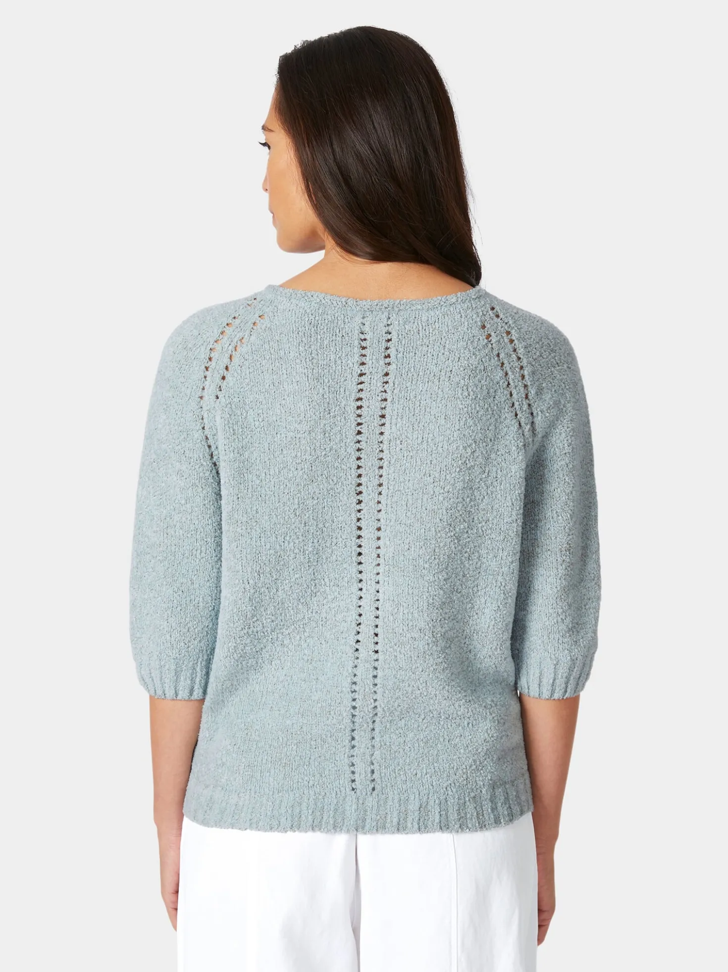 Damen-Strickshirt Halbarm