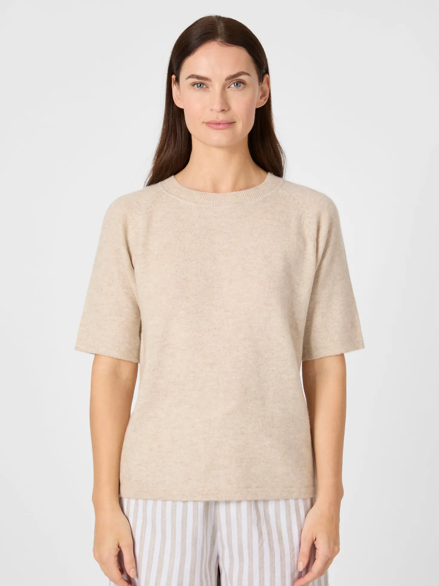 Damen-Strickshirt Kaschmir