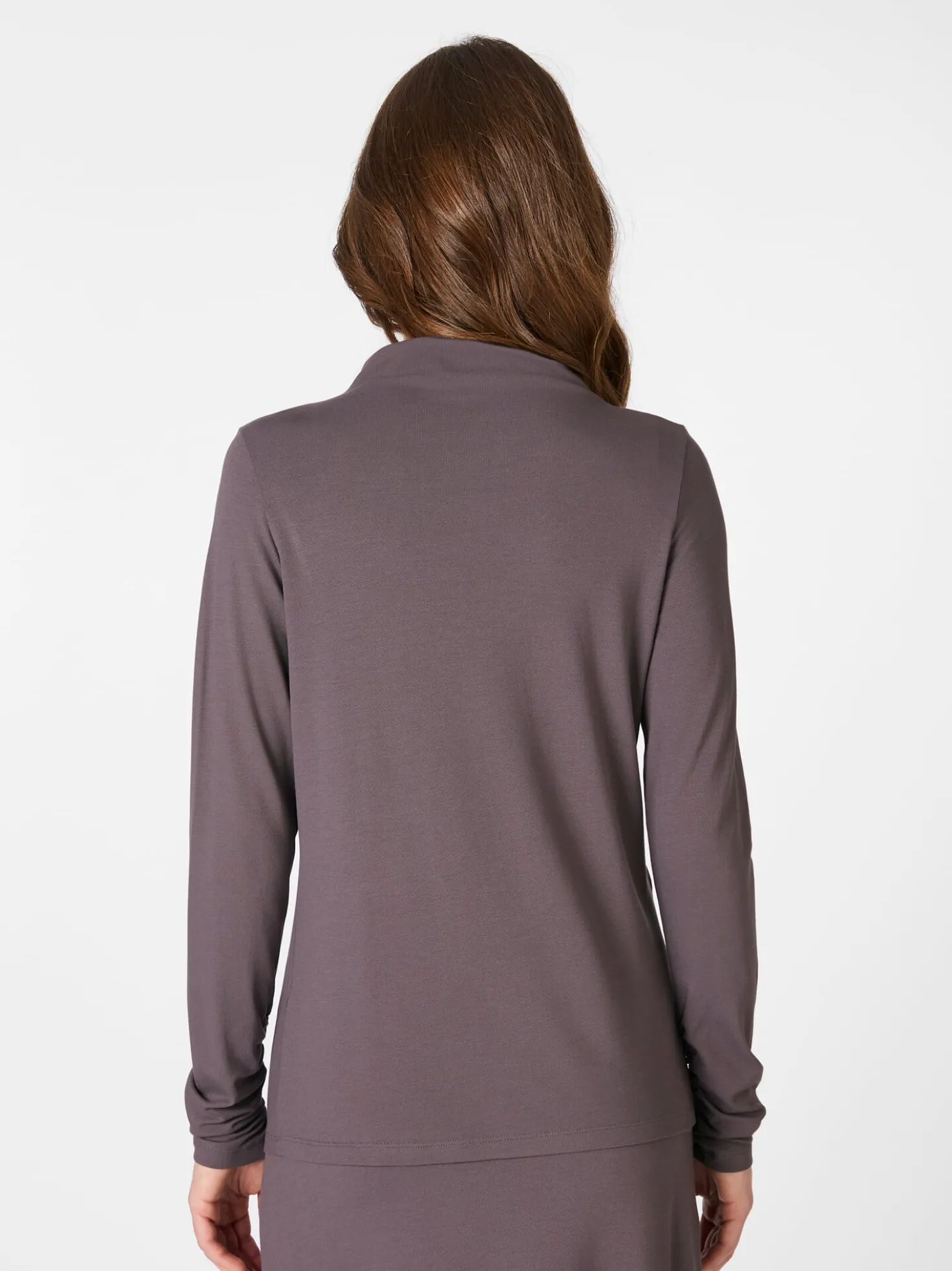 Damen-Viskoseshirt Piqué