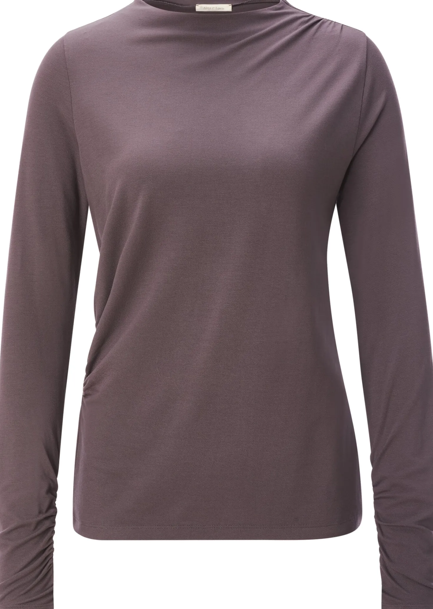 Damen-Viskoseshirt Piqué