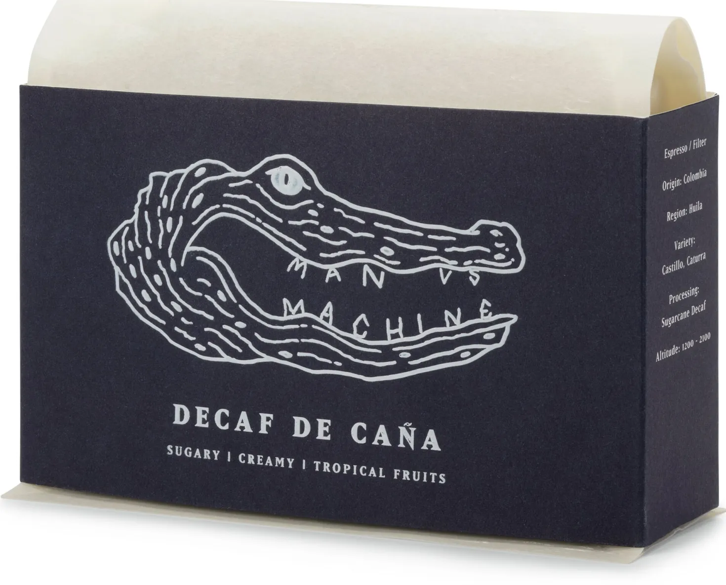 Decaf de Caña, ganze Bohne
