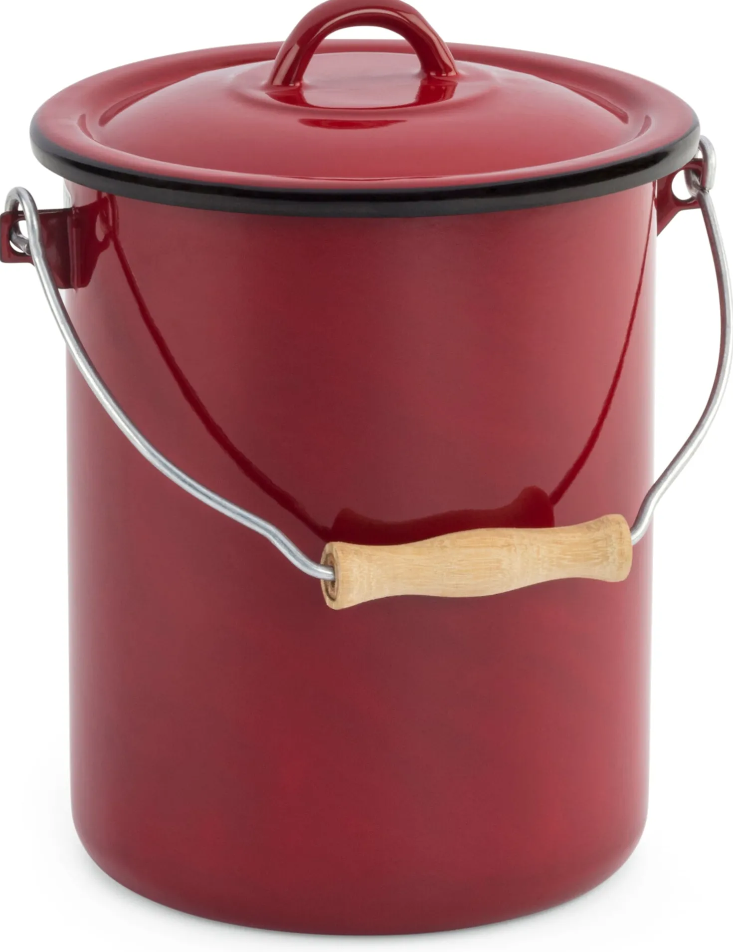 Deckeleimer Emaille 3 Liter
