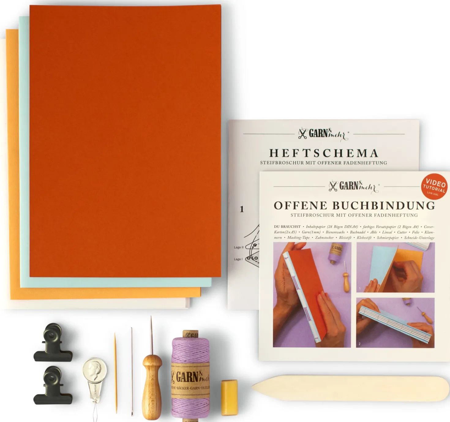 DIY Set Buchbinden