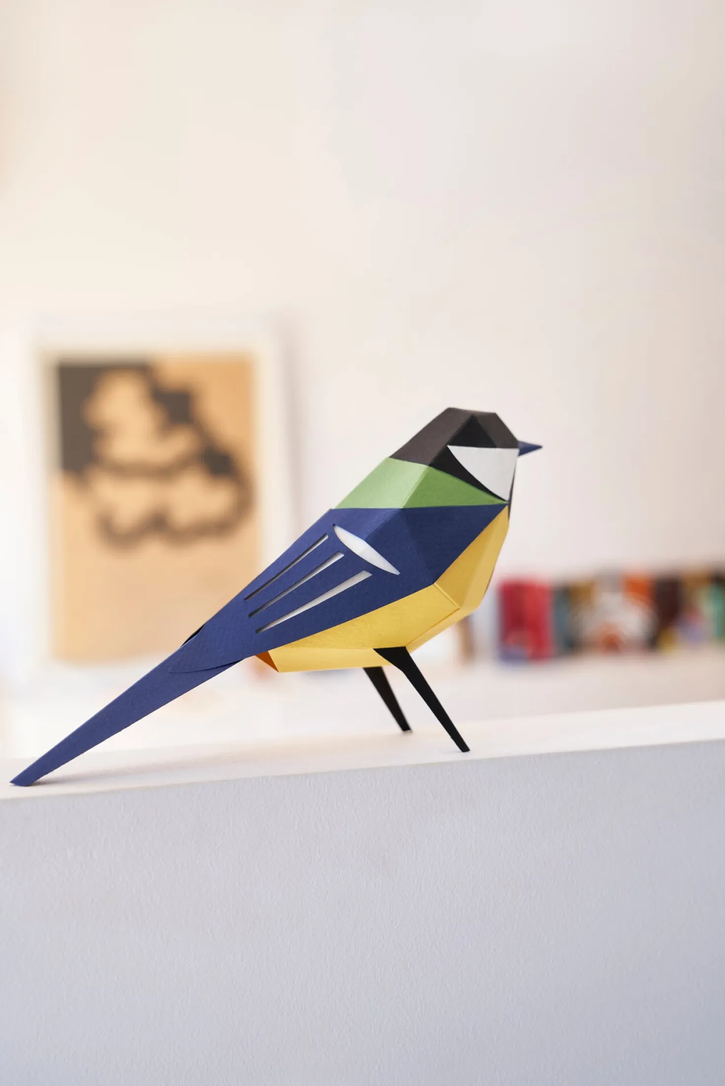 3D Papiermodell Vögel