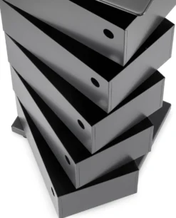 Drehladen-Container Stahlblech 5-fach anthrazit