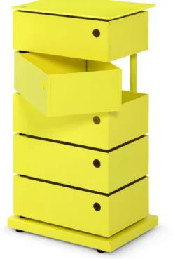 Drehladen-Container Stahlblech 5-fach