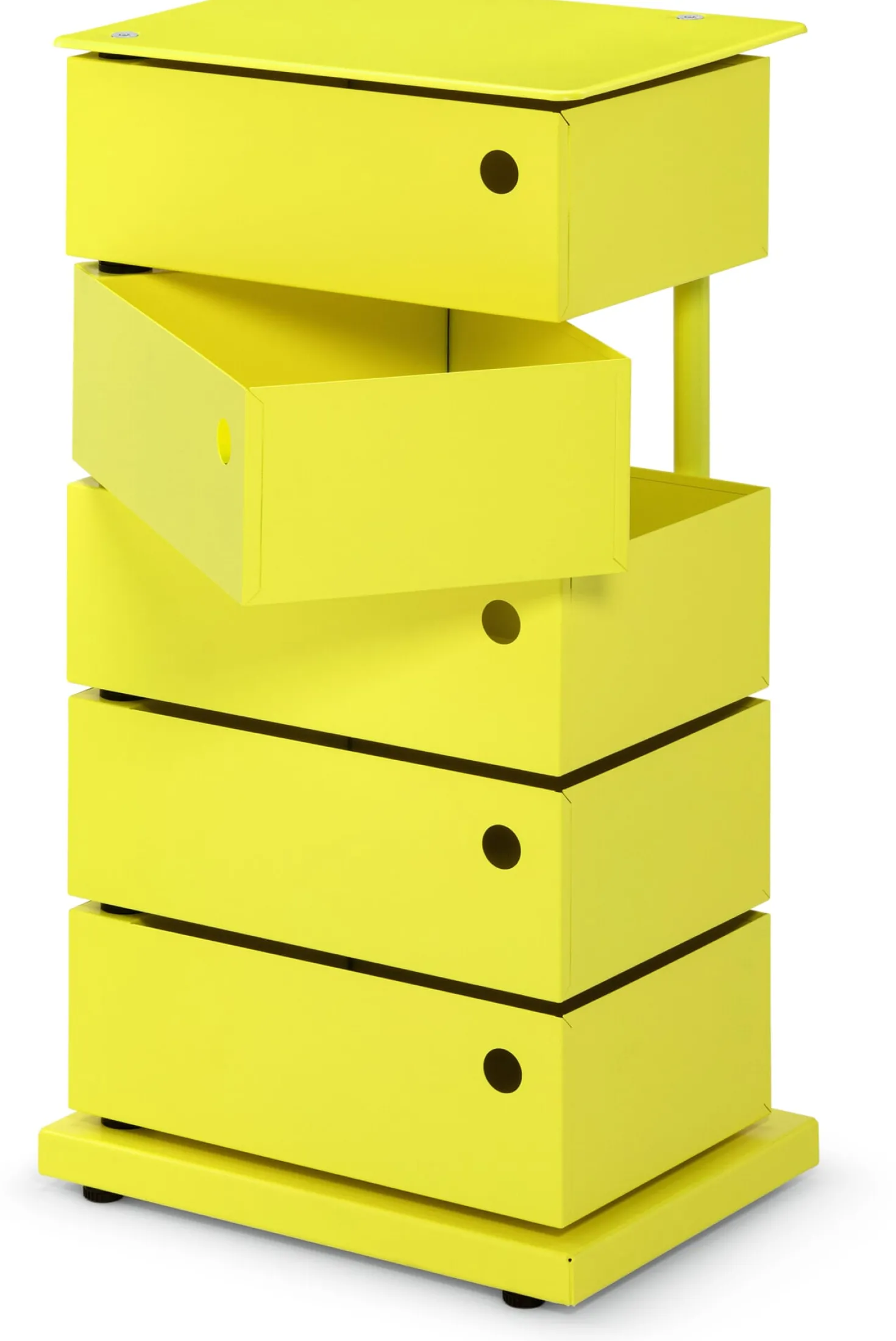 Drehladen-Container Stahlblech 5-fach