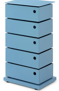Drehladen-Container Stahlblech 5-fach