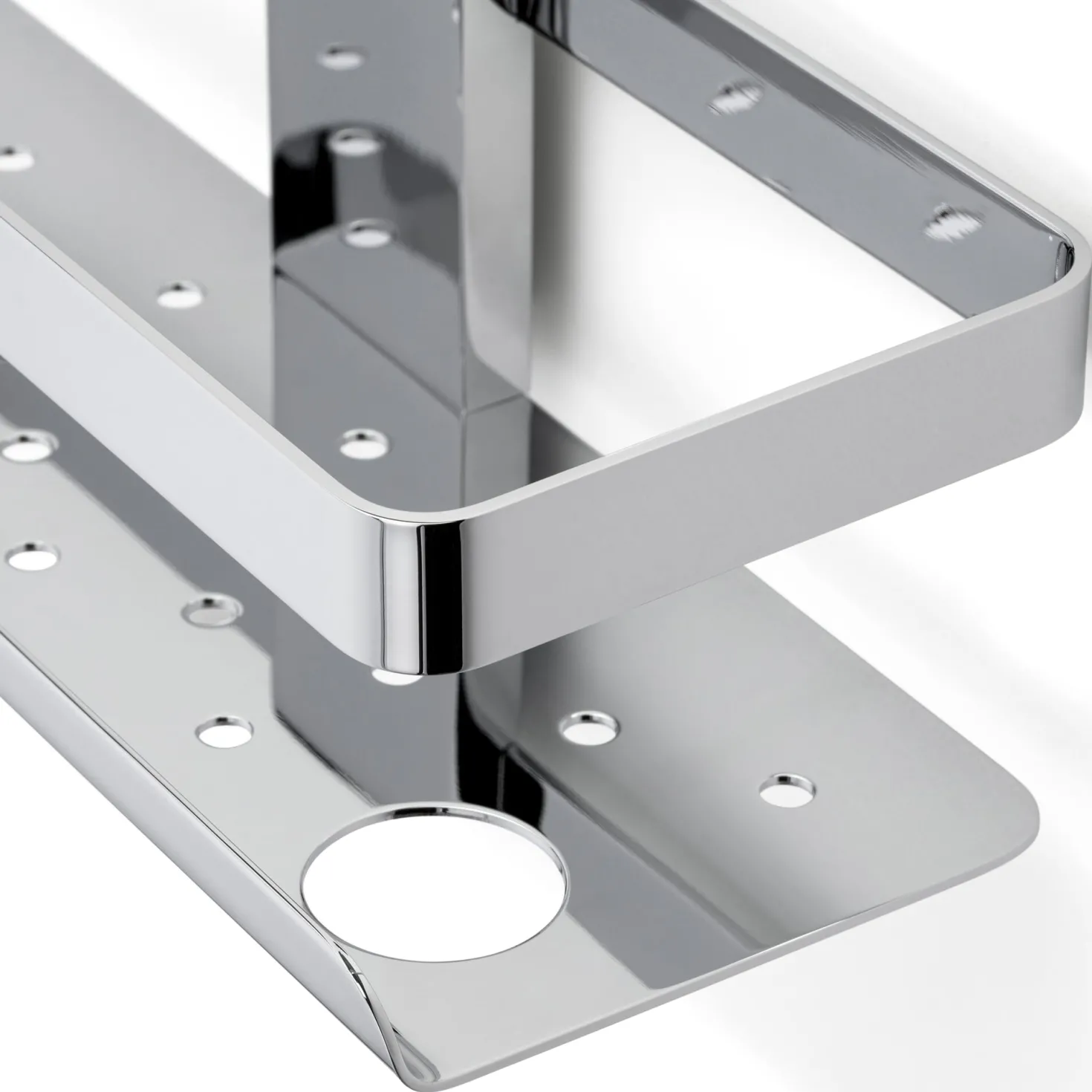 Duschablage Messing verchromt
