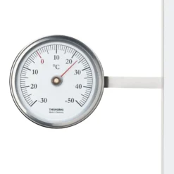 Fensterthermometer rund