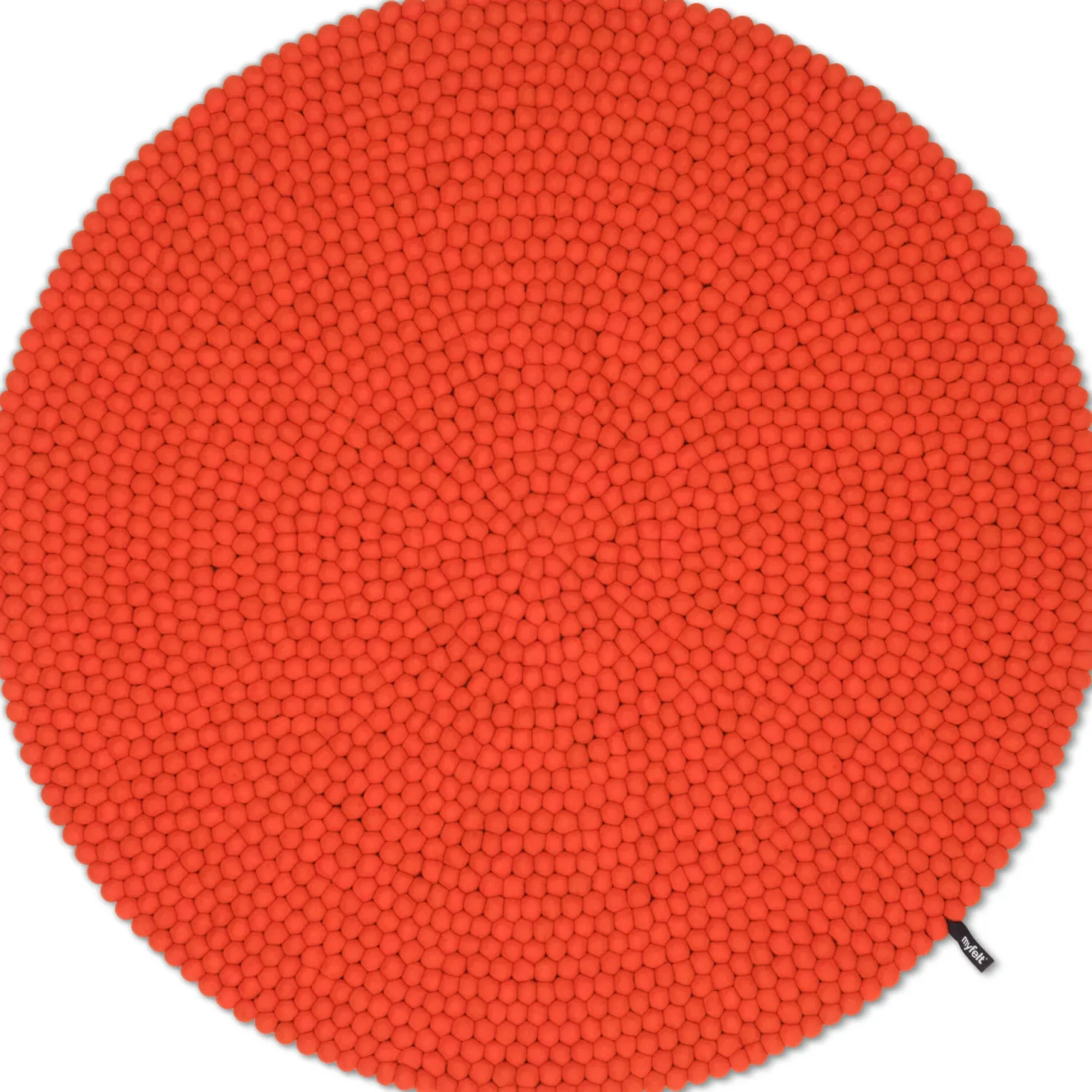 Filzkugelteppich