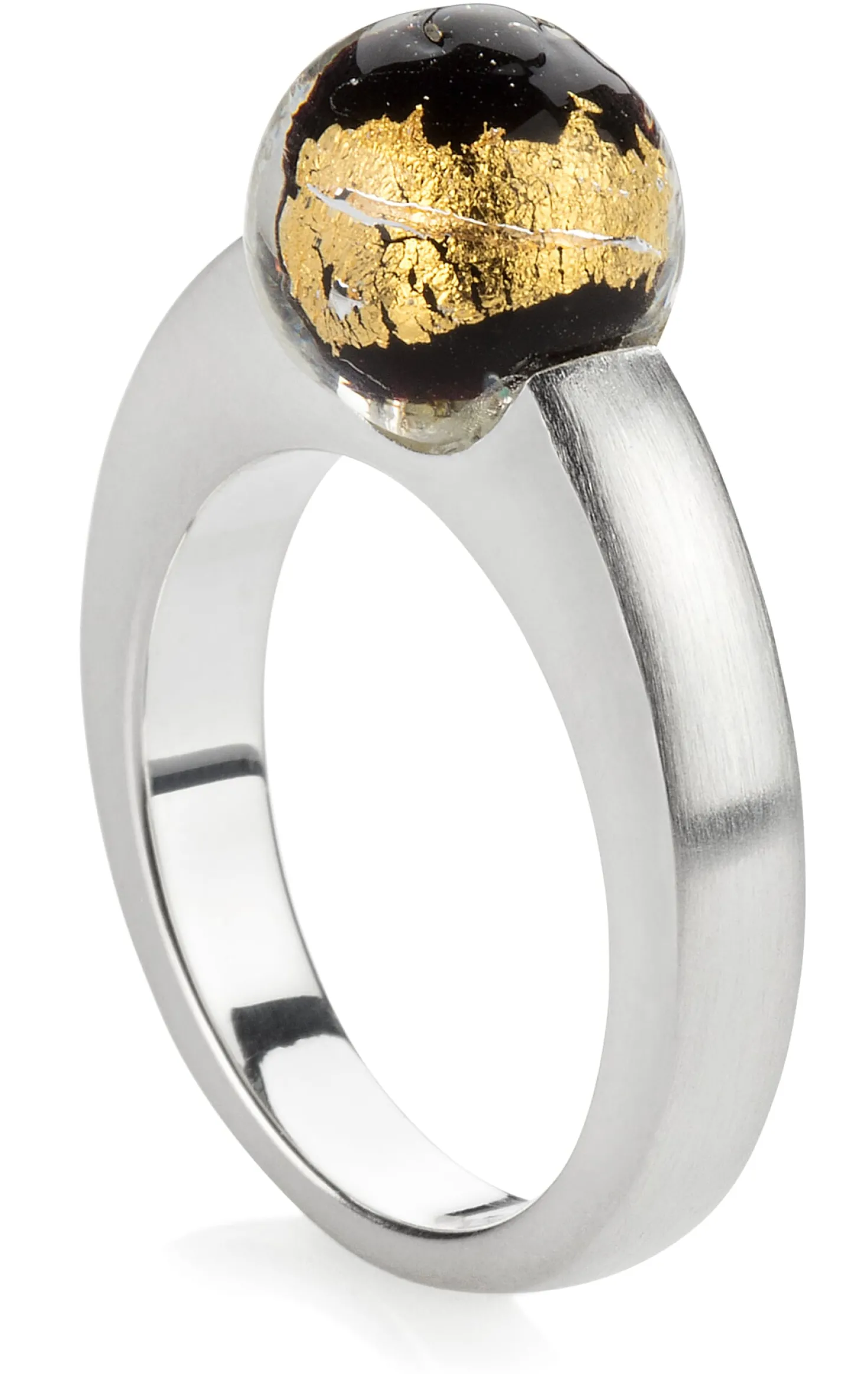 Fingerring Muranoglasperle