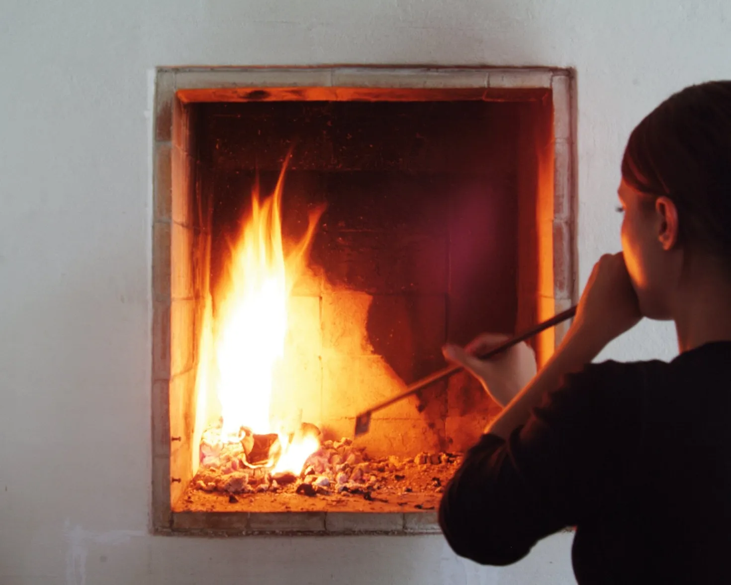 Flammenbläser-Schüreisen