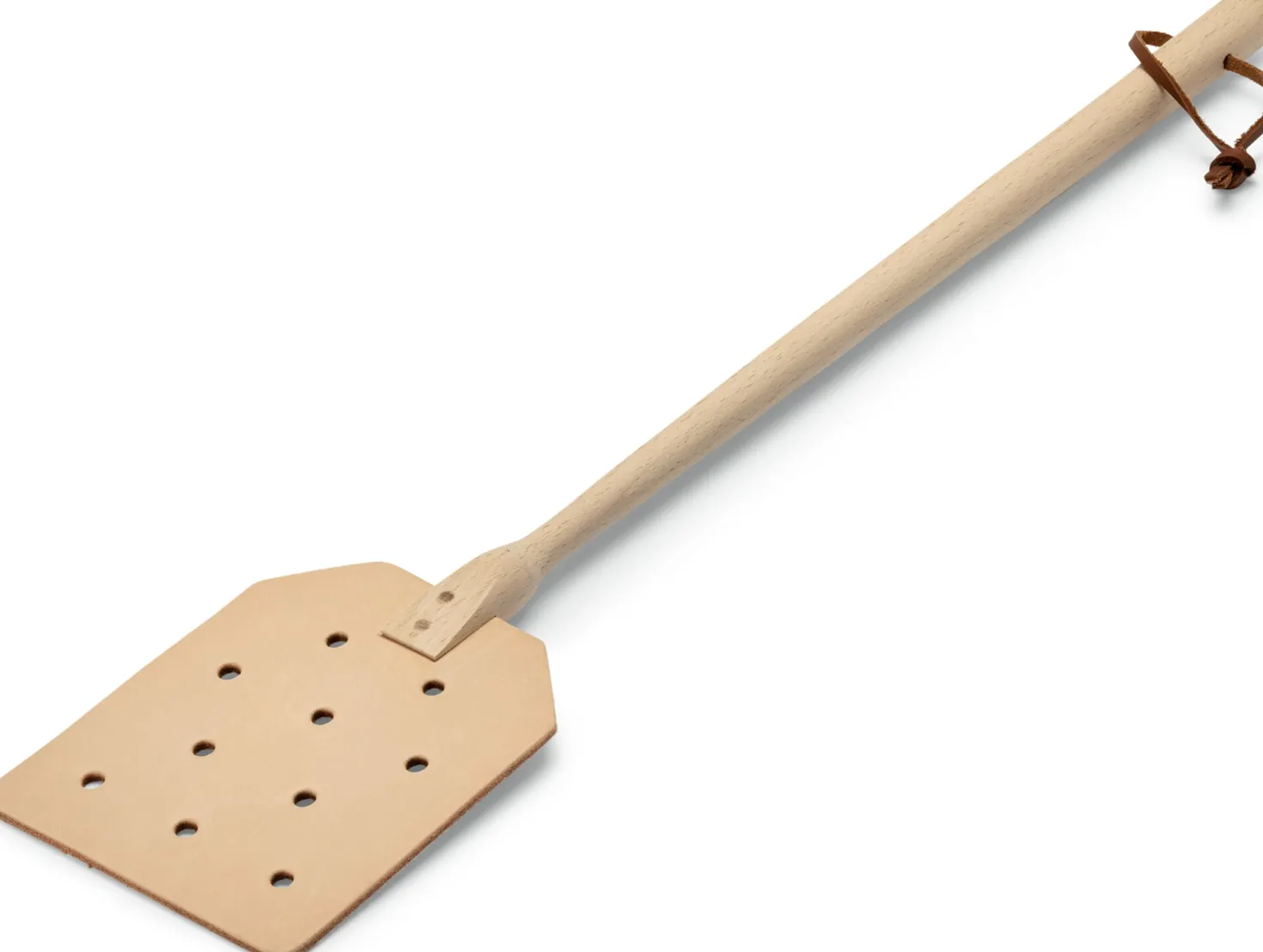 Fliegenklatsche Leder