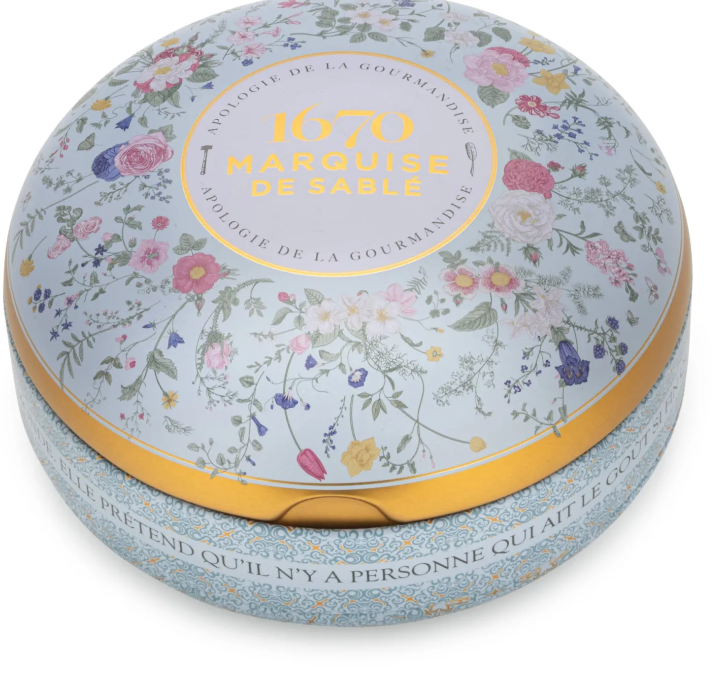 Französische Sablés Geschenkdose „Bouquet Sauvage“