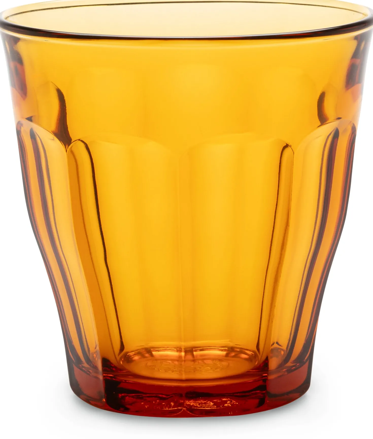 Französisches Bistroglas Amber