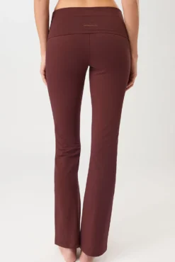 Freizeit-Leggings mit Rollbund