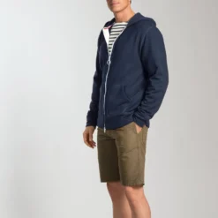 Frottee-Kapuzenjacke Herren