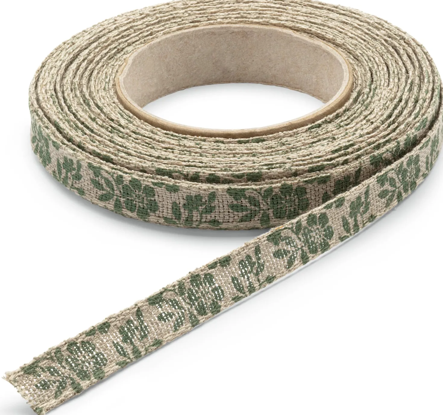 Geschenkband Leinen 1 cm