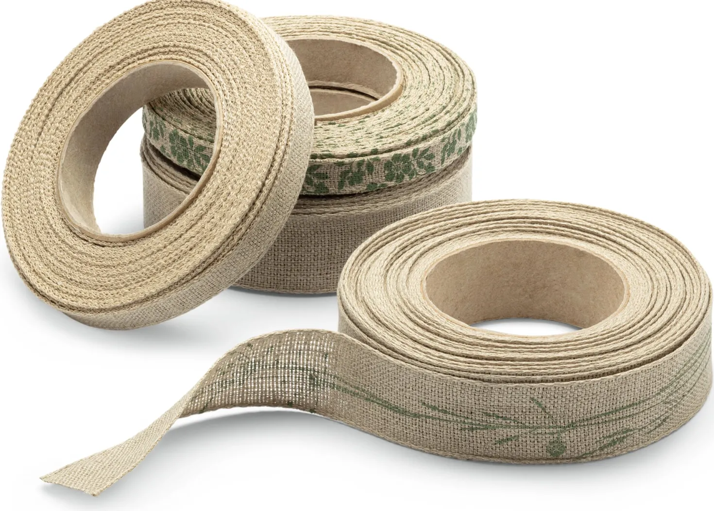 Geschenkband Leinen 1 cm
