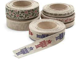 Geschenkband Leinen 2,5 cm