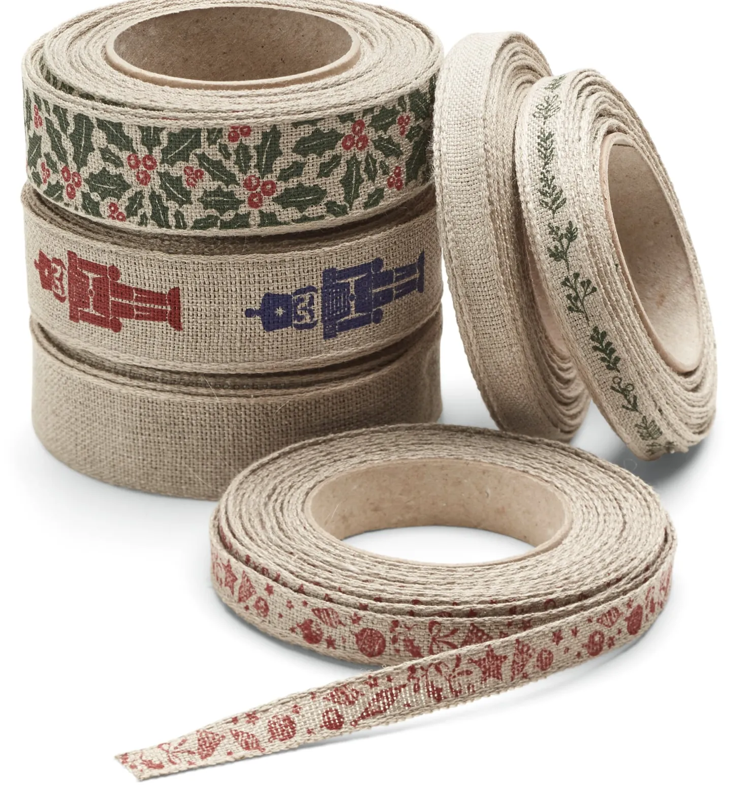 Geschenkband Leinen 2,5 cm