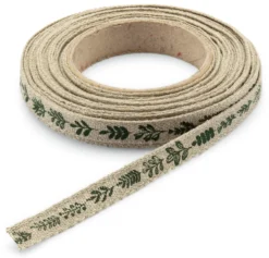 Geschenkband Leinen 1 cm