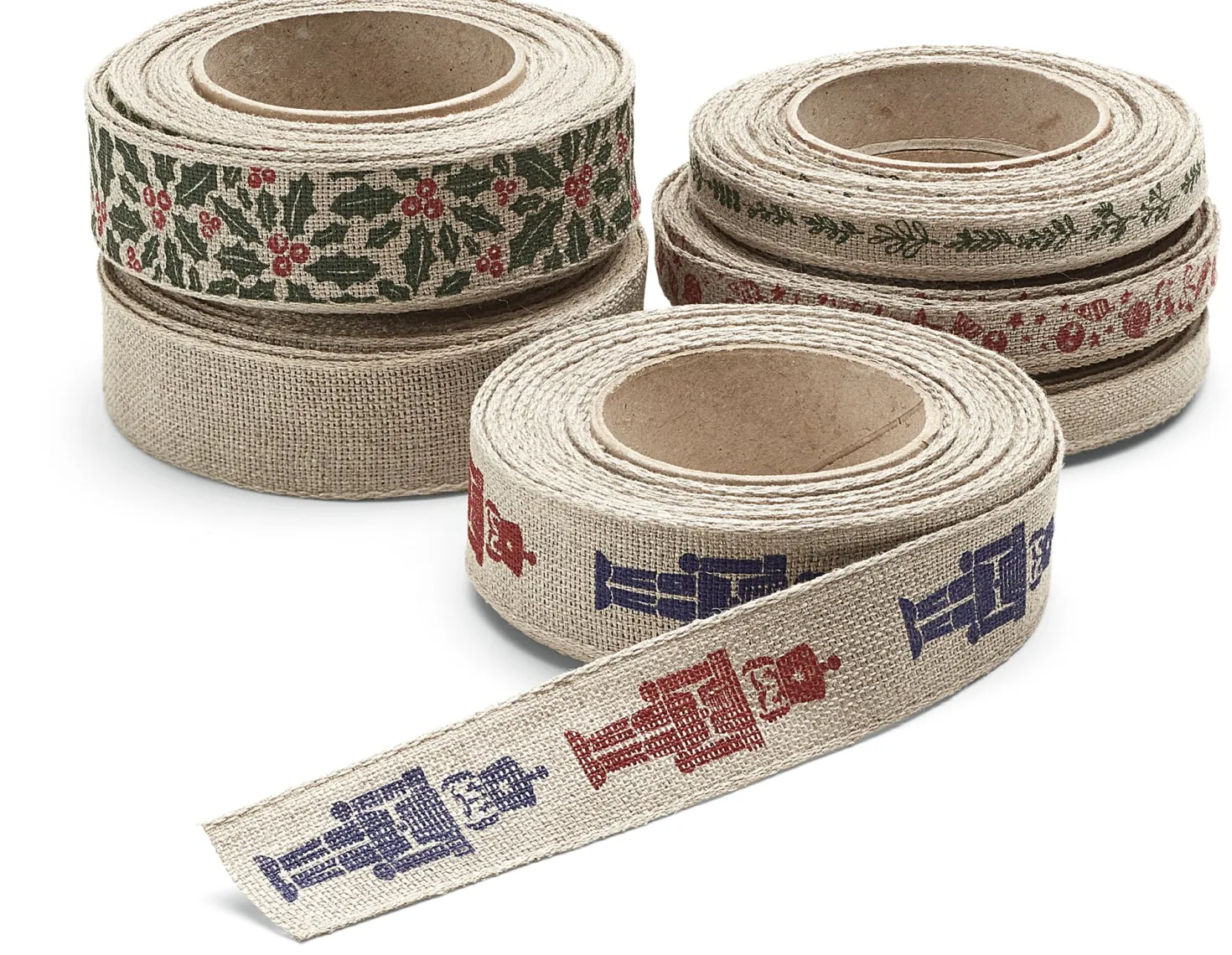 Geschenkband Leinen 1 cm