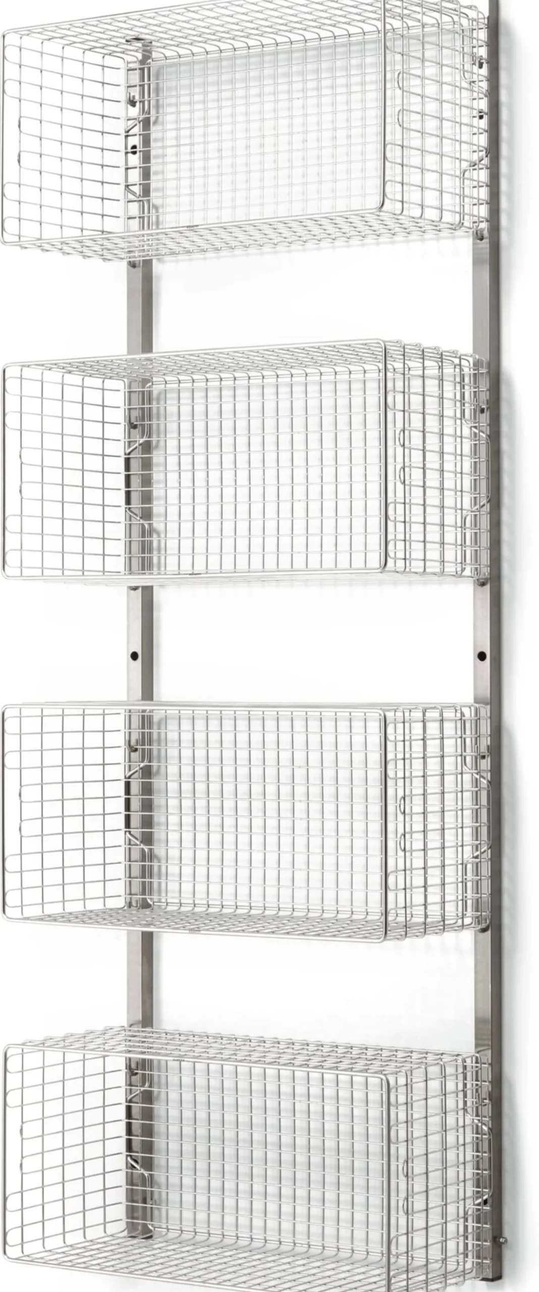Gitterkorb zu Regalsystem Inox