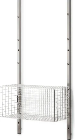 Gitterkorb zu Regalsystem Inox