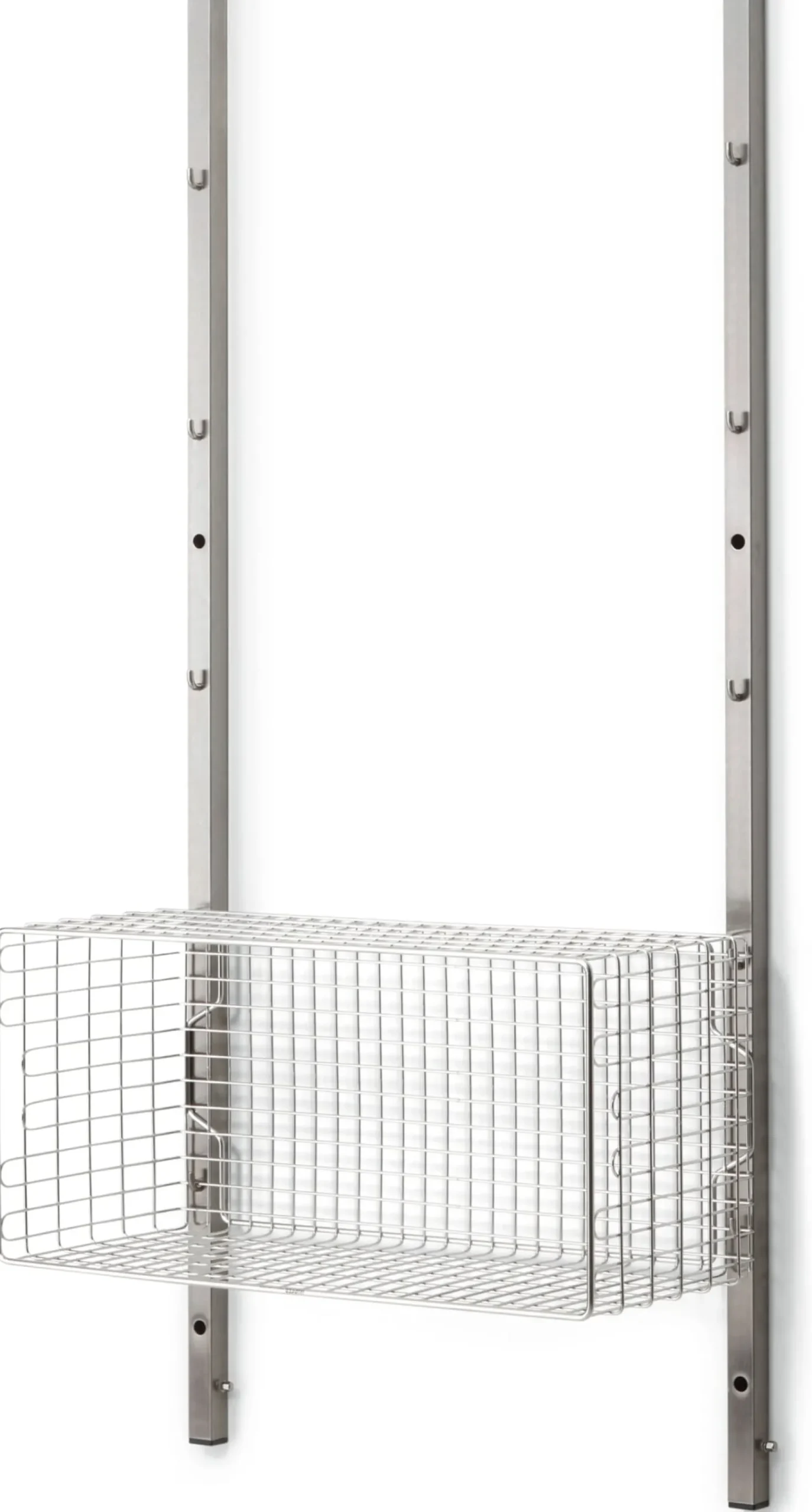Gitterkorb zu Regalsystem Inox