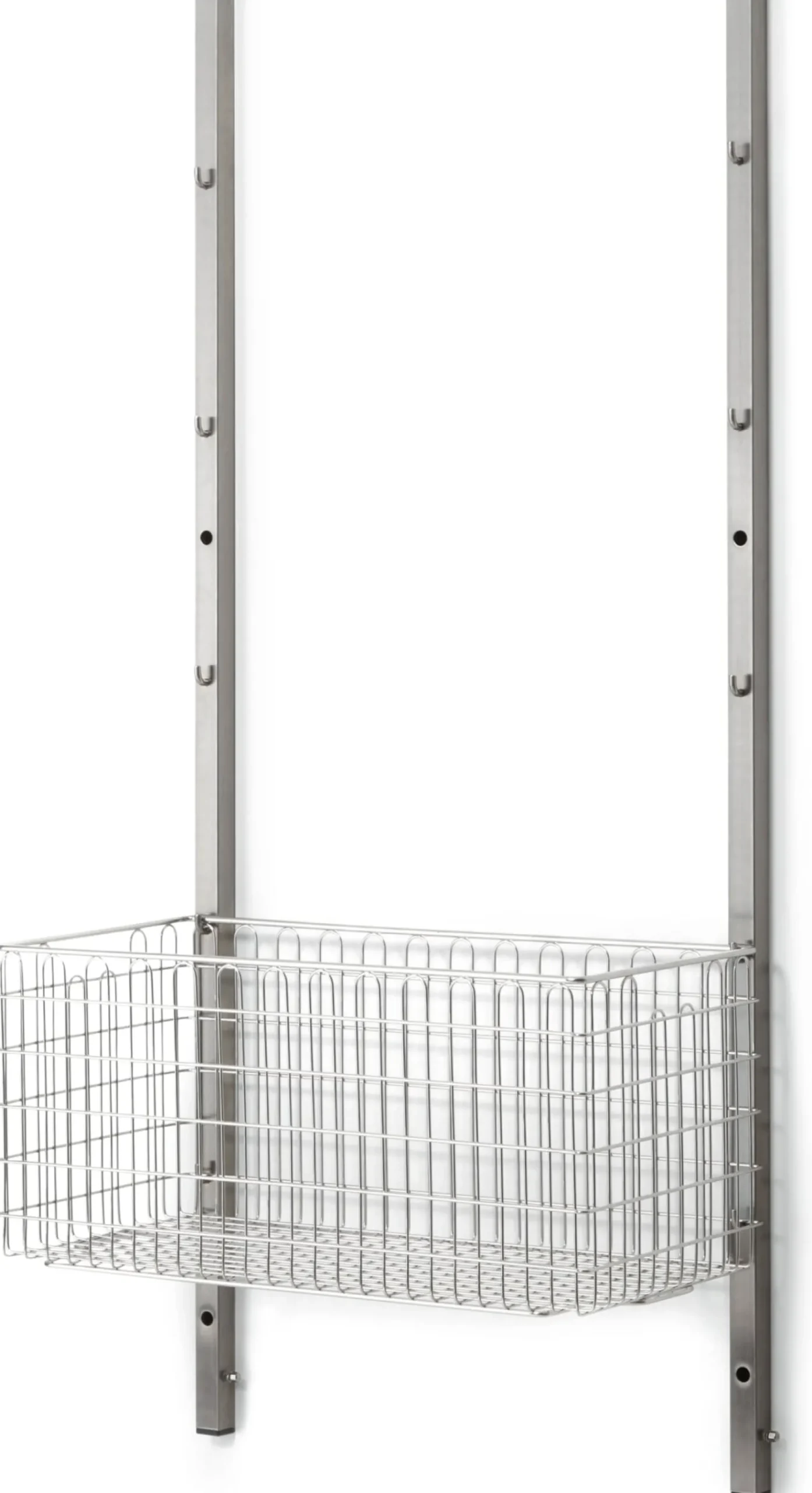 Gitterkorb zu Regalsystem Inox