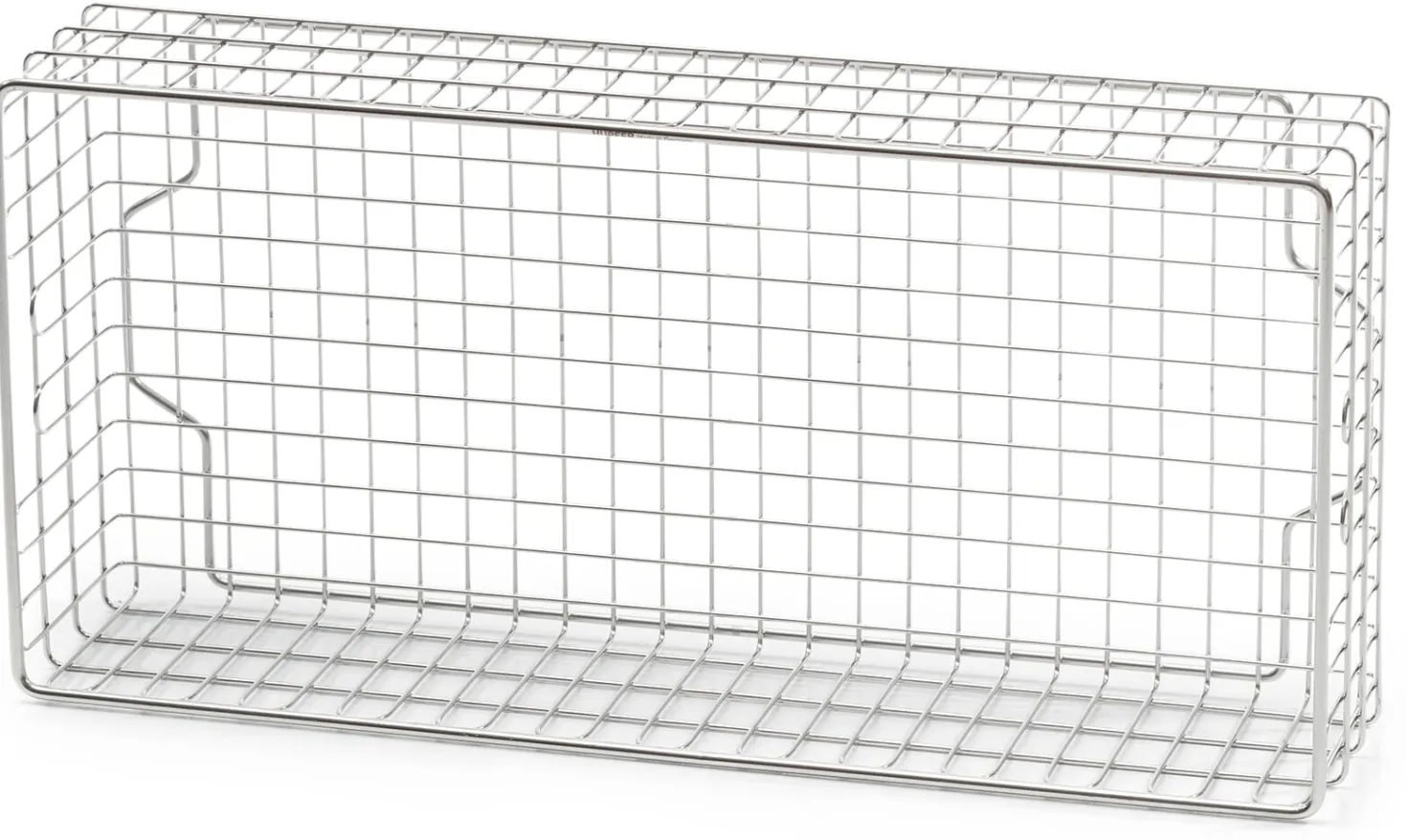 Gitterkorb zu Regalsystem Inox