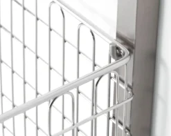 Gitterkorb zu Regalsystem Inox