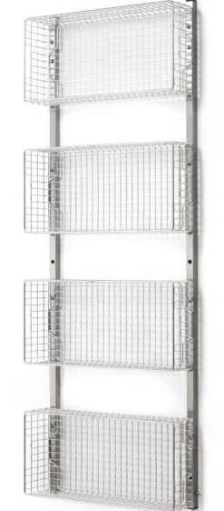 Gitterkorb zu Regalsystem Inox