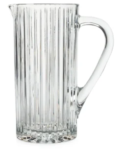 Glaskanne gerippt