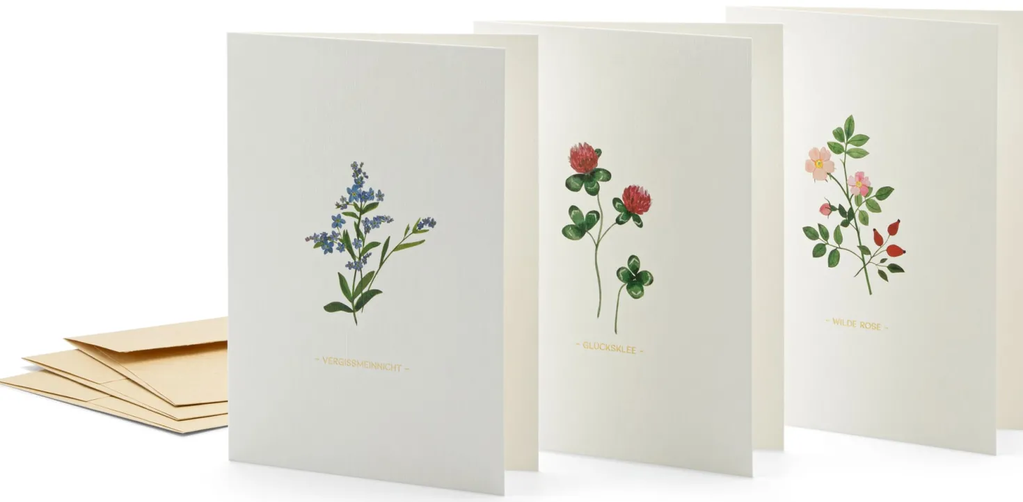 Grußkarten Blumen