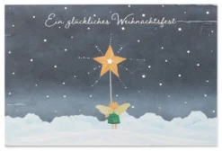 Grußkarte Recycling Papier