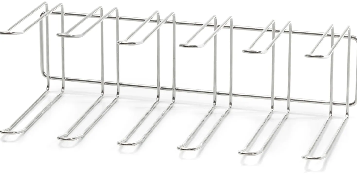 Hakenleiste zu Regalsystem Inox