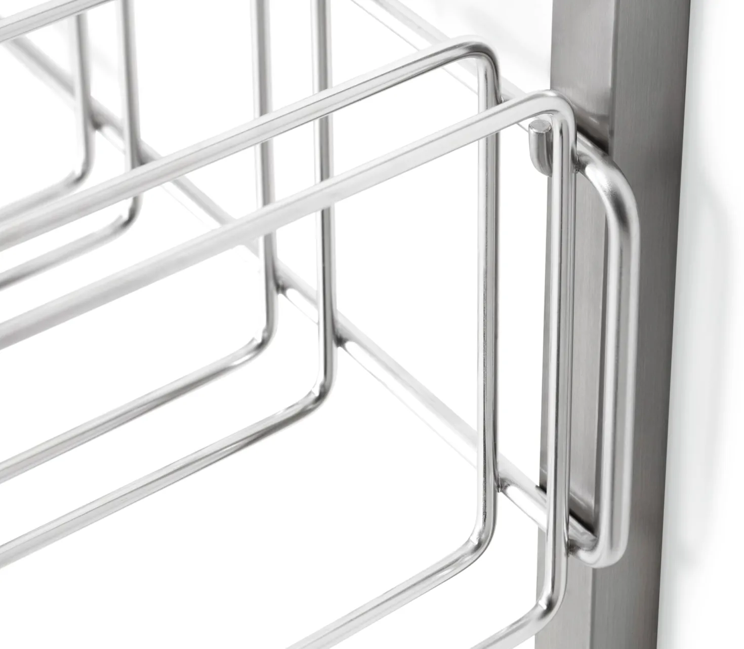 Hakenleiste zu Regalsystem Inox