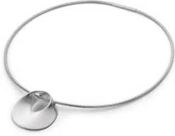 Halsreif Möbius, Silber
