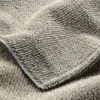Handtuch Leinenfrottier schwarz-natur
