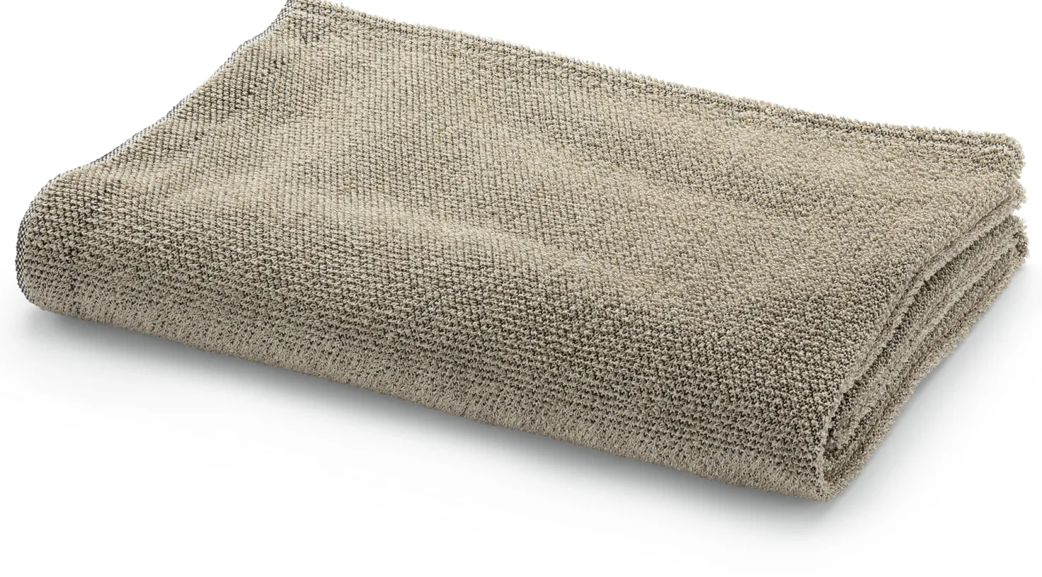 Handtuch Leinenfrottier schwarz-natur