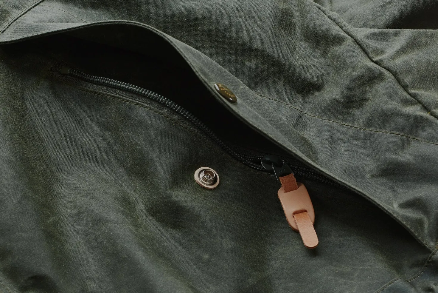 Herren-Baumwolljacke gewachst