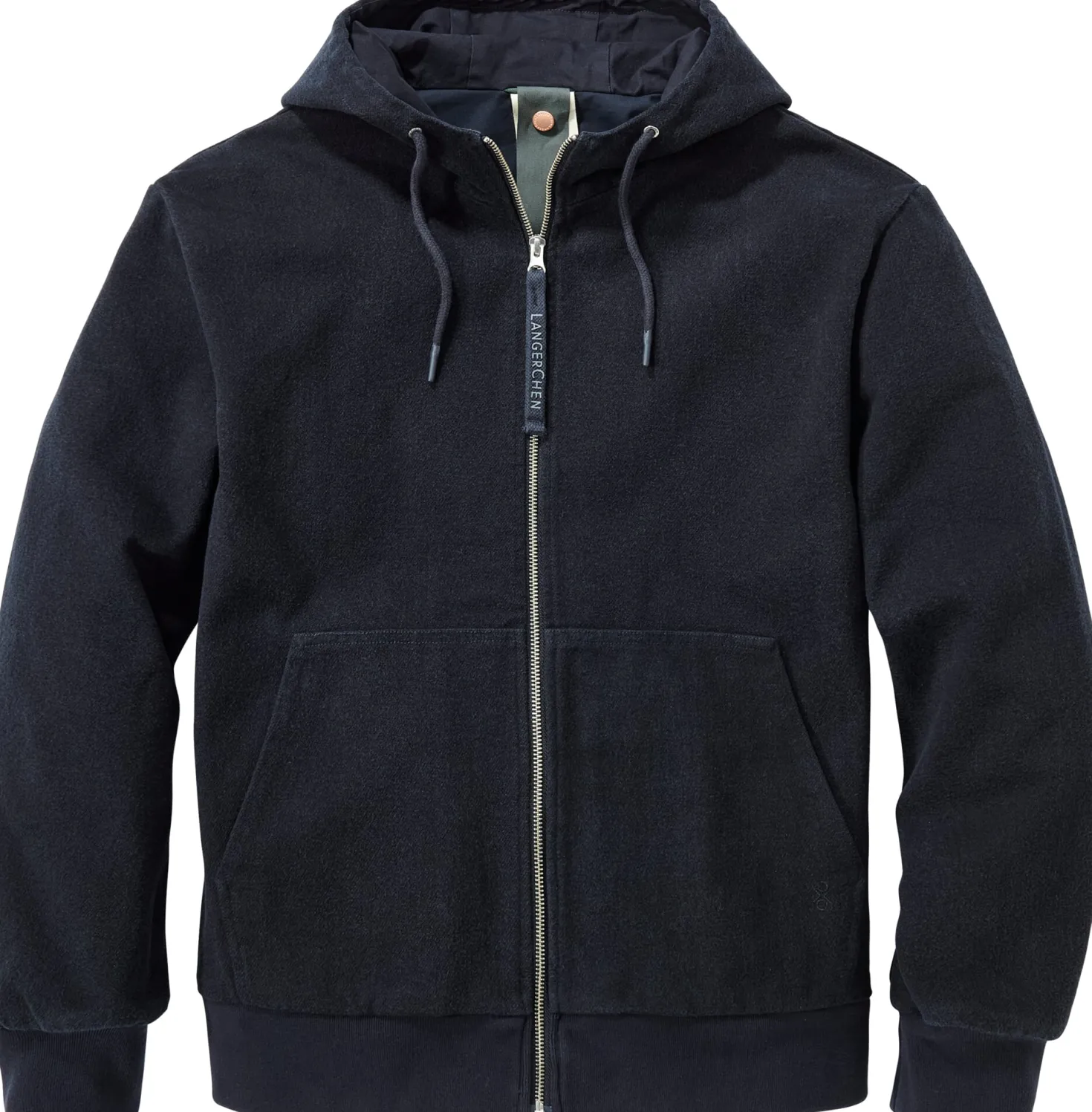 Herren-Blousonjacke mit Kapuze
