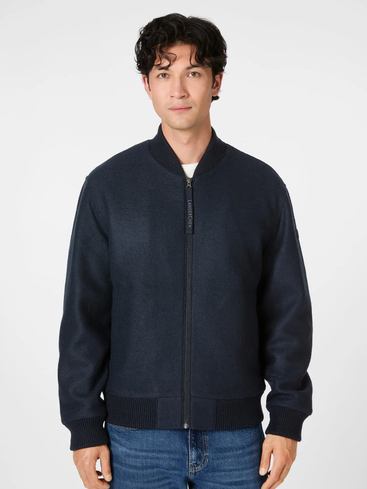 Herrenblouson Wolle