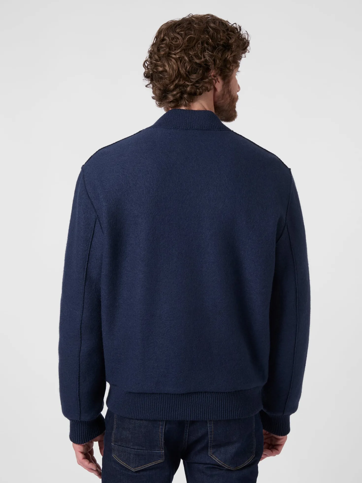 Herrenblouson Wolle