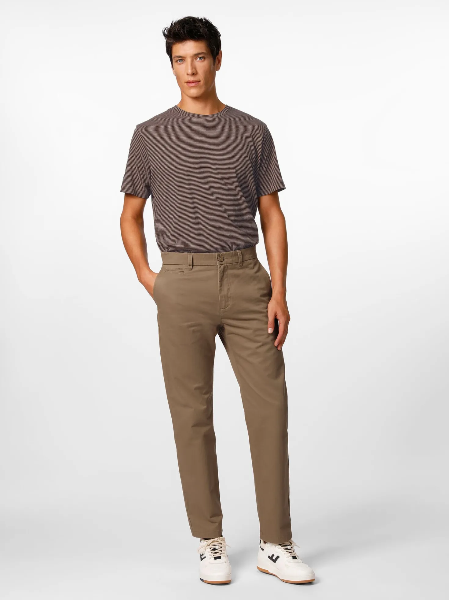Herren-Chinohose Twill