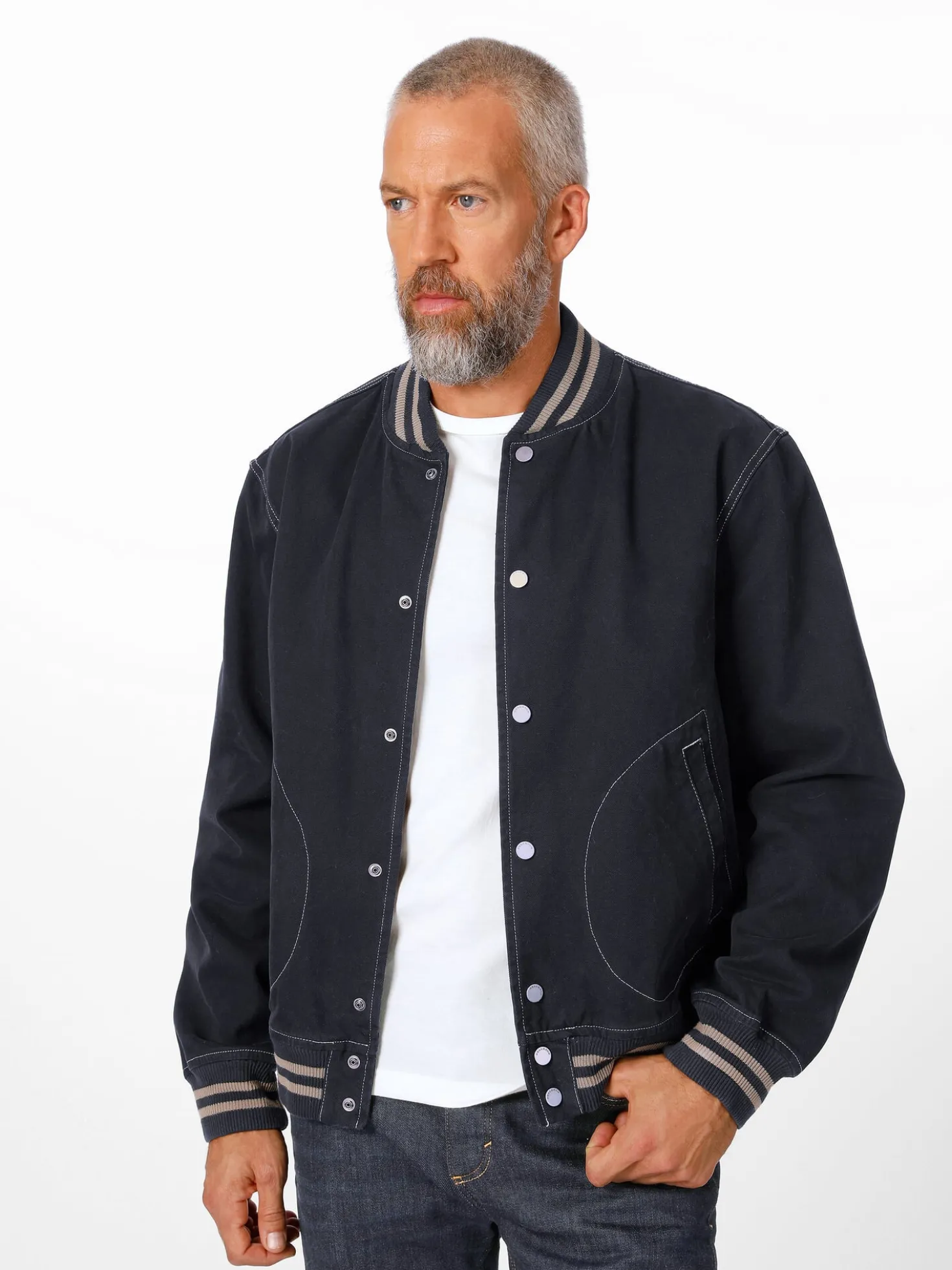 Herren-Collegejacke