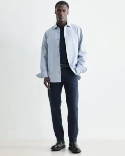 Herrenhemd Chambray